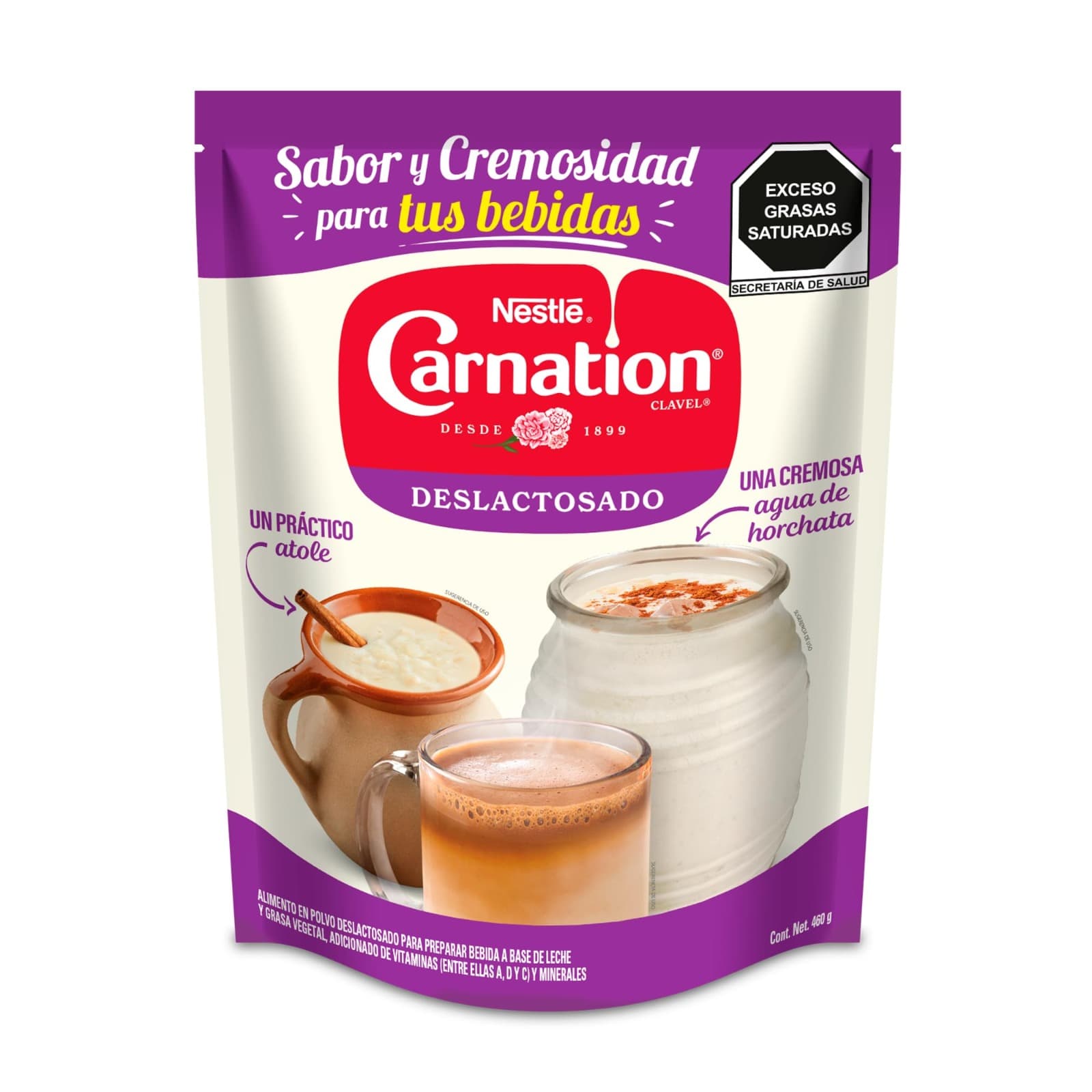 Leche Evaporada en Polvo Deslactosada 460 g