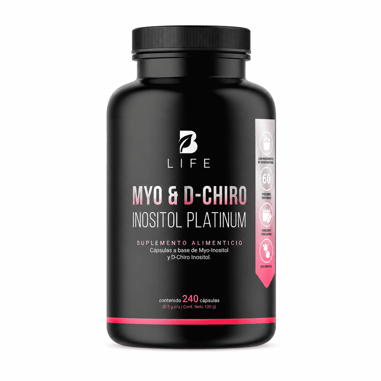 Myo & D-Chiro Inositol Platinum 240 Cápsulas